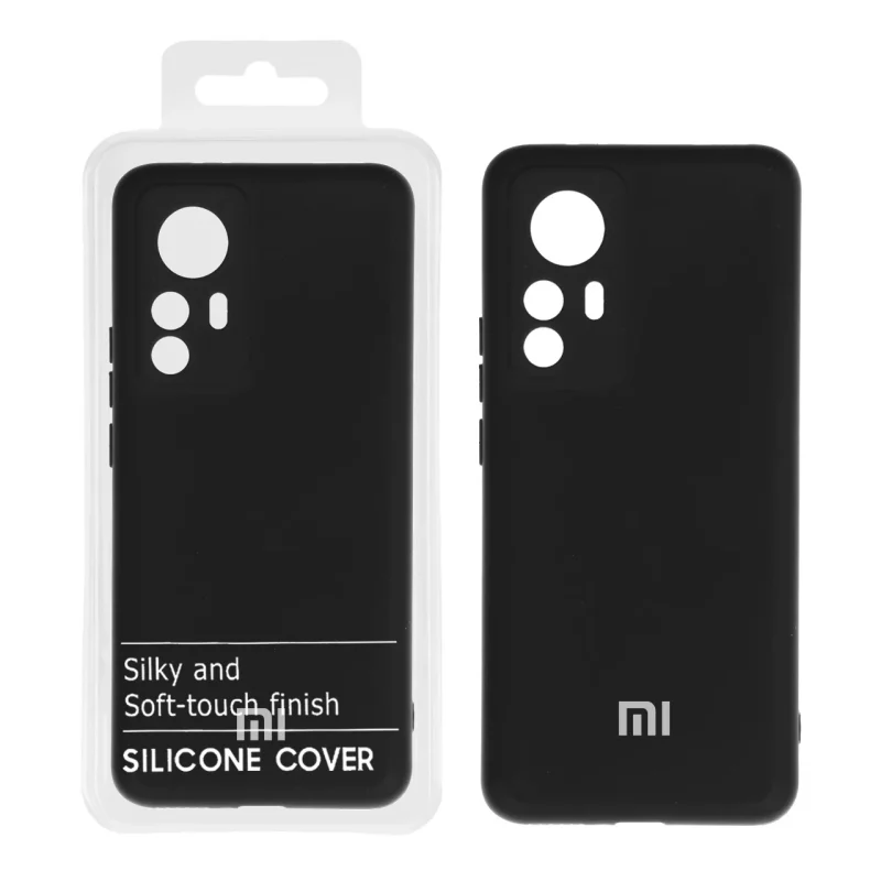 قاب نیو سیلیکون محافظ لنزدار RFF مدل Xiaomi Mi 12T / 12T Pro - مشکی کد 6 (پک دار) - تصویر 2