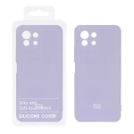 قاب نیو سیلیکون محافظ لنزدار RFF مدل Xiaomi Mi 11 Lite - یاسی کد 6 (پک دار)