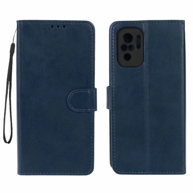 کیف موبایل مگنتی Xiaomi Redmi Note 10-4G / Note 10S / Poco M5S - سرمه ای - تصویر 2