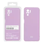 قاب نیو سیلیکون محافظ لنزدار RFF مدل Xiaomi Redmi Note 10 - 4G / Note 10S / Poco M5S - یاسی کد7 (پک دار)