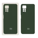 قاب سیلیکونی پاک کنی محافظ لنزدار اورجینال Xiaomi Redmi Note 11 Pro-4G/ Redmi Note 11 Pro-5G/ Redmi Note 11E Pro - سبز (پک اصلی)