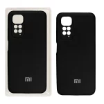قاب سیلیکونی پاک کنی محافظ لنزدار اورجینال Xiaomi Redmi Note 11S/ Redmi Note 11-4G - مشکی (پک اصلی)