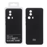 قاب نیو سیلیکون محافظ لنزدار RFF مدل Xiaomi Mi 13 Lite - مشکی کد 9 (پک دار)