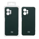 قاب نیو سیلیکون محافظ لنزدار RFF مدل Xiaomi Redmi Note 12 - 4G - سبز تیره کد 9 (پک دار)