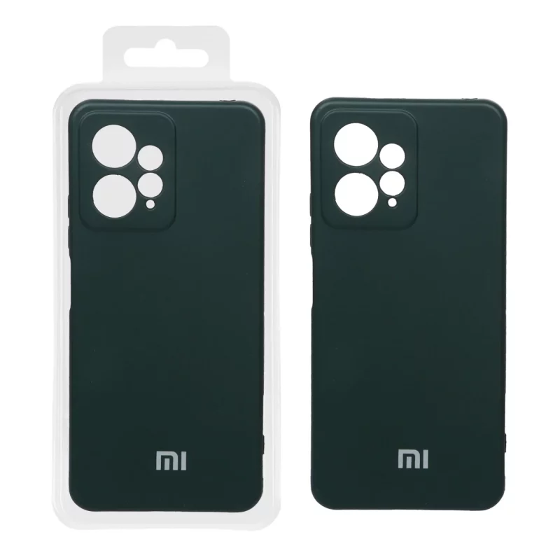 قاب نیو سیلیکون محافظ لنزدار RFF مدل Xiaomi Redmi Note 12 - 4G - سبز تیره کد 9 (پک دار) - تصویر 2