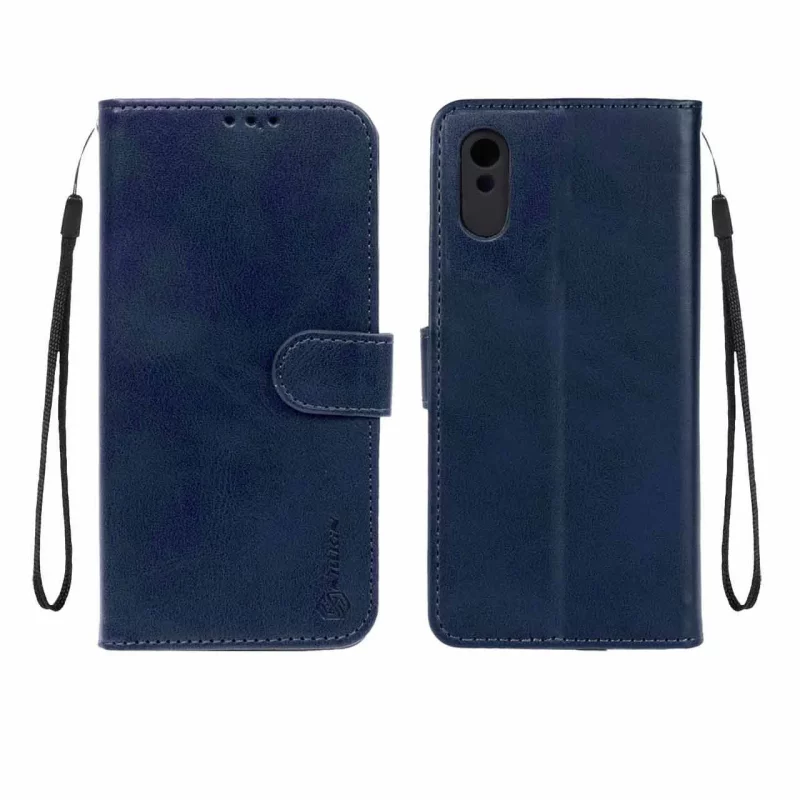 کیف موبایل مگنتی Nillkin مدل Xiaomi Redmi 9A Sport / Redmi 9A / Redmi 9AT - سرمه ای - تصویر 2