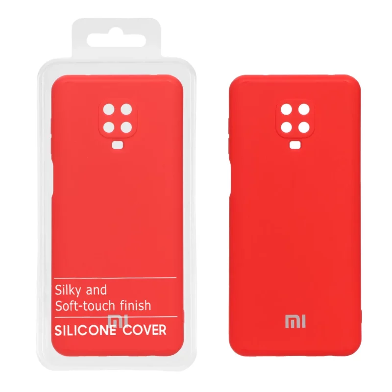قاب نیو سیلیکون محافظ لنزدار RFF مدل Xiaomi Redmi Note 9S / Redmi Note 9 Pro / Redmi Note 9 Pro Max - قرمز (پک دار) - تصویر 2