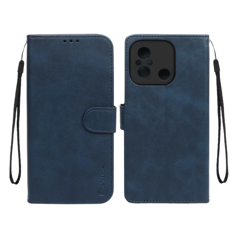 کیف موبایل مگنتی Nillkin مدل Xiaomi Redmi 12C / Redmi 11A / Poco C55 - سرمه ای - تصویر 2