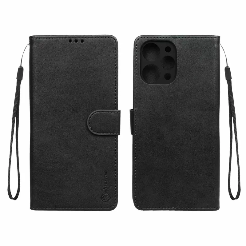 کیف موبایل مگنتی Nillkin مدل Xiaomi Redmi 12 / Poco M6 Pro 5G - مشکی - تصویر 2