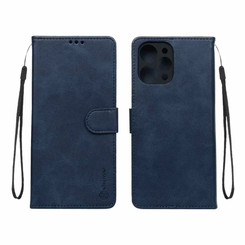 کیف موبایل مگنتی Nillkin مدل Xiaomi Redmi 12 / Poco M6 Pro 5G - سرمه ای - تصویر 2