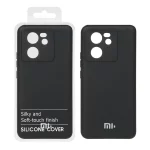 قاب نیو سیلیکون محافظ لنزدار RFF مدل Xiaomi Mi 13t / 13t Pro - مشکی (پک دار)