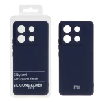 قاب نیو سیلیکون محافظ لنزدار RFF مدل Xiaomi Redmi Note 13 Pro 5G / Poco X6 5G - سرمه ای (پک دار)