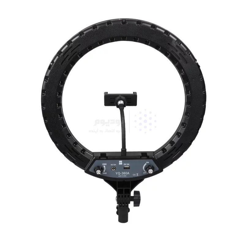 رینگ لایت 14 اینچ Hero مدل YQ-360A (بدون پایه) - تصویر 3