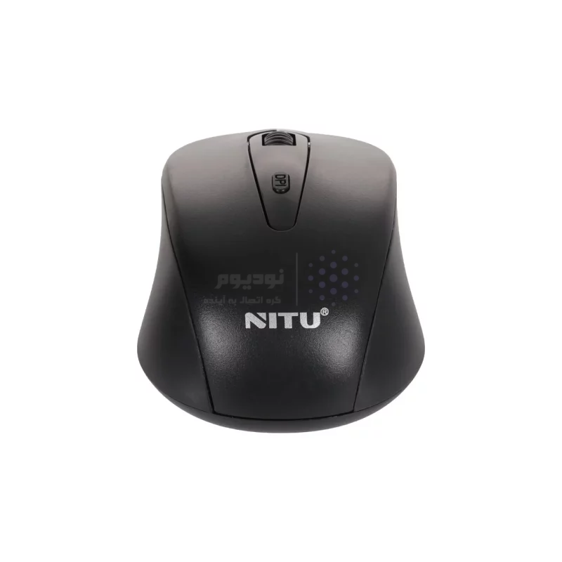 ماوس بی سیم Nitu مدل NWM03 - مشکی (گارانتی 18 ماه تعویض نیکان همراه) - تصویر 3