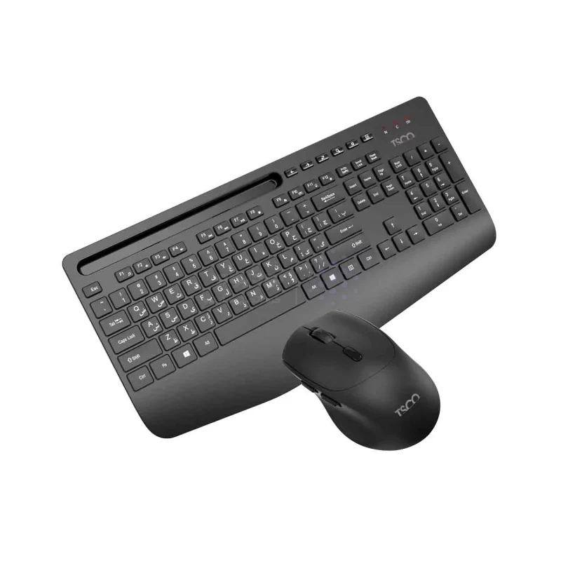 کیبورد و ماوس بی سیم TSCO مدل TKM 7025W - مشکی - تصویر 3