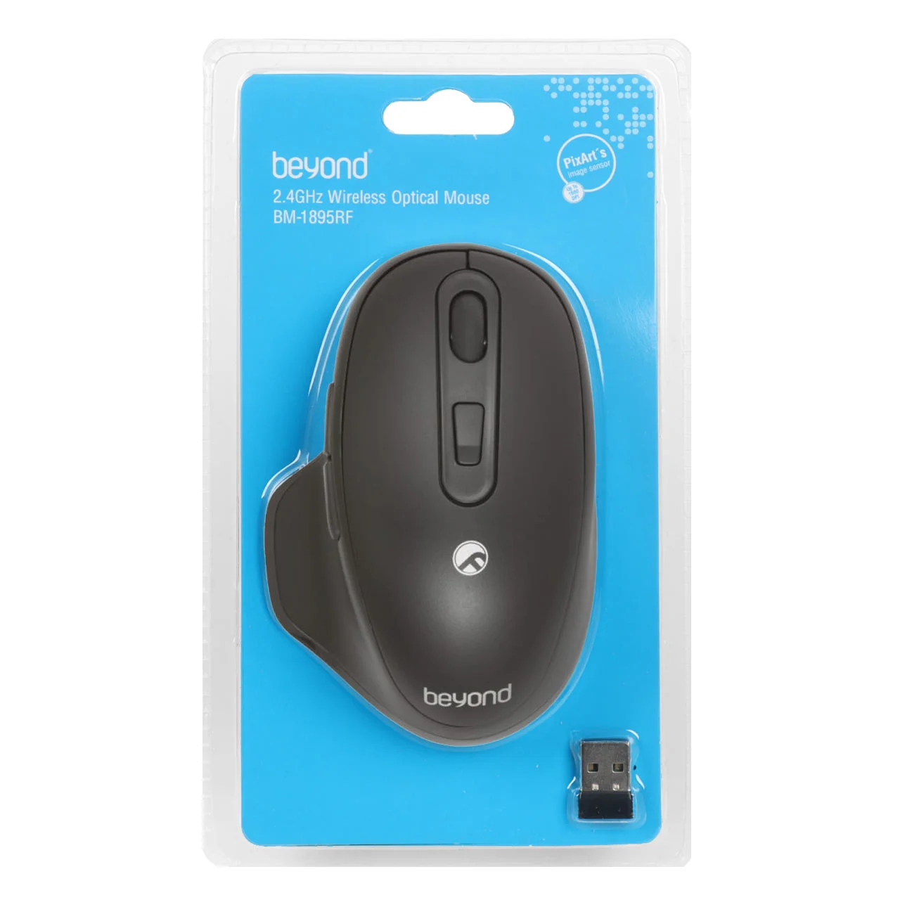 2541-1261484-1 ماوس بی سیم Beyond مدل BM-1895RF - مشکی - تصویر 1