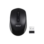 ماوس بی سیم Nitu مدل NWM05 - مشکی (گارانتی 18 ماه تعویض نیکان همراه)