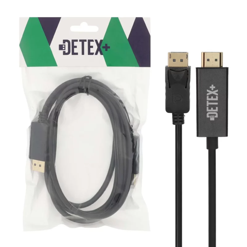 کابل 1.8 متری DETEX+ Display To HDMI - تصویر 2