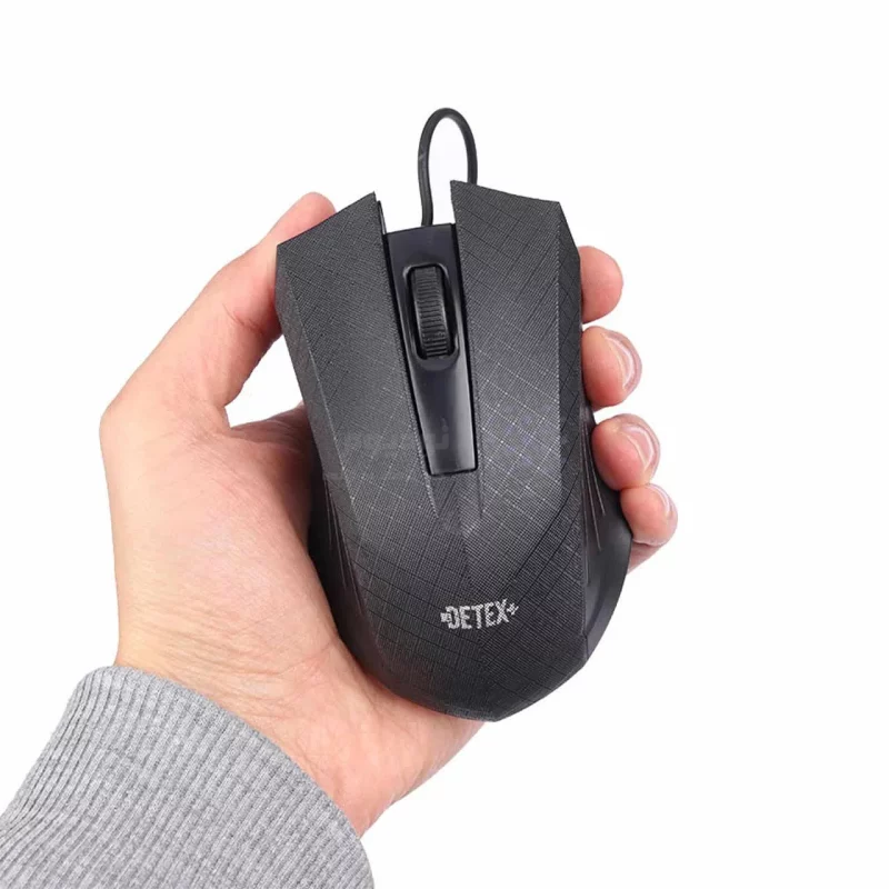 ماوس باسیم +DETEX مدل MD-903 - مشکی - تصویر 7