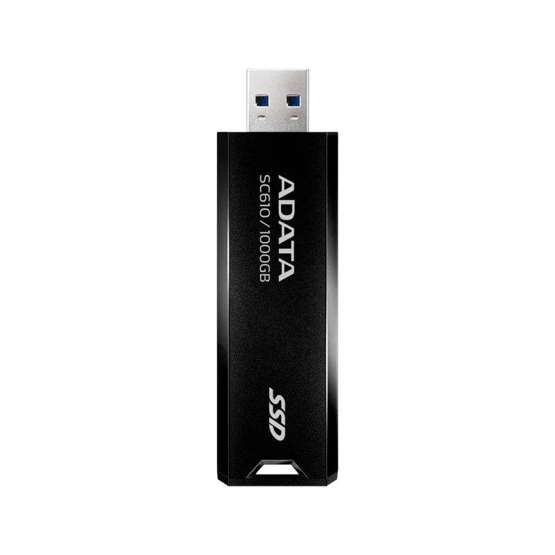 هارد اکسترنال ADATA SSD مدل SC610 ظرفیت 1000GB - مشکی قرمز (گارانتی شرکت آونگ) - تصویر 2