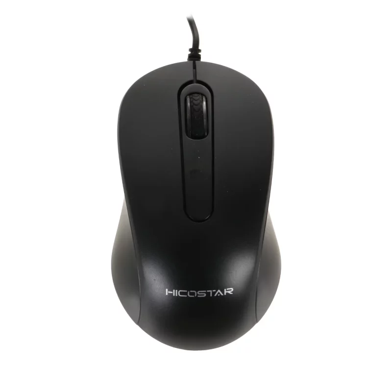 ماوس باسیم Hicostar مدل HS-M600 - مشکی - تصویر 2