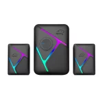 اسپیکر رومیزی سه تکه گیمینگ TSCO مدل GS 2111 - مشکی