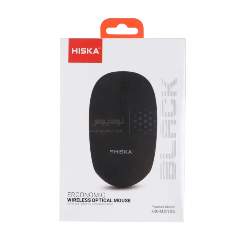 ماوس بی سیم Hiska مدل HX-MO125 - مشکی - تصویر 6