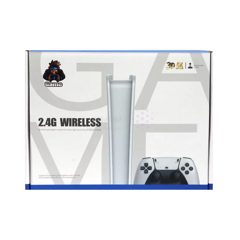کنسول بازی مدل Game Stick Pro 4K - سفید - اصلی - تصویر 4