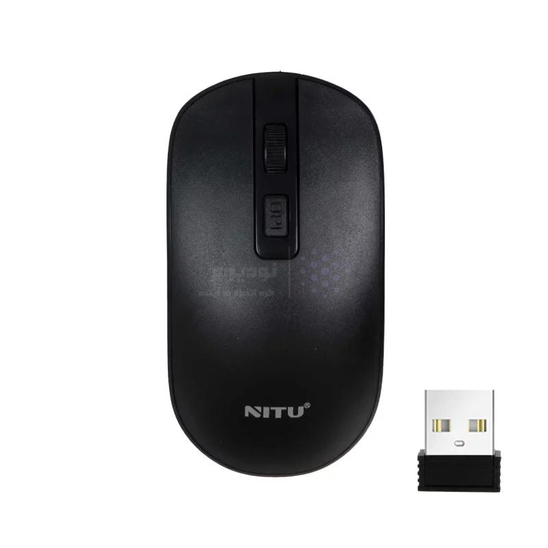 ماوس و کیبورد بی سیم Nitu مدل NKB05 - مشکی - تصویر 8