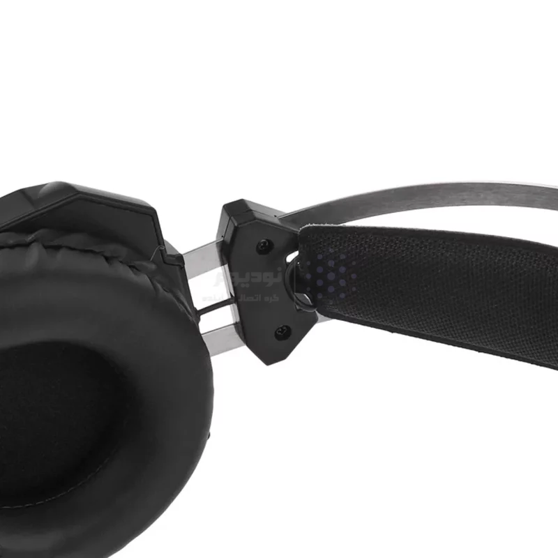 هدفون باسیم گیمینگ Yesido مدل EK03 ، با نورپردازی RGB - مشکی (گارانتی 18 ماه تعویض نیکان همراه) - تصویر 4