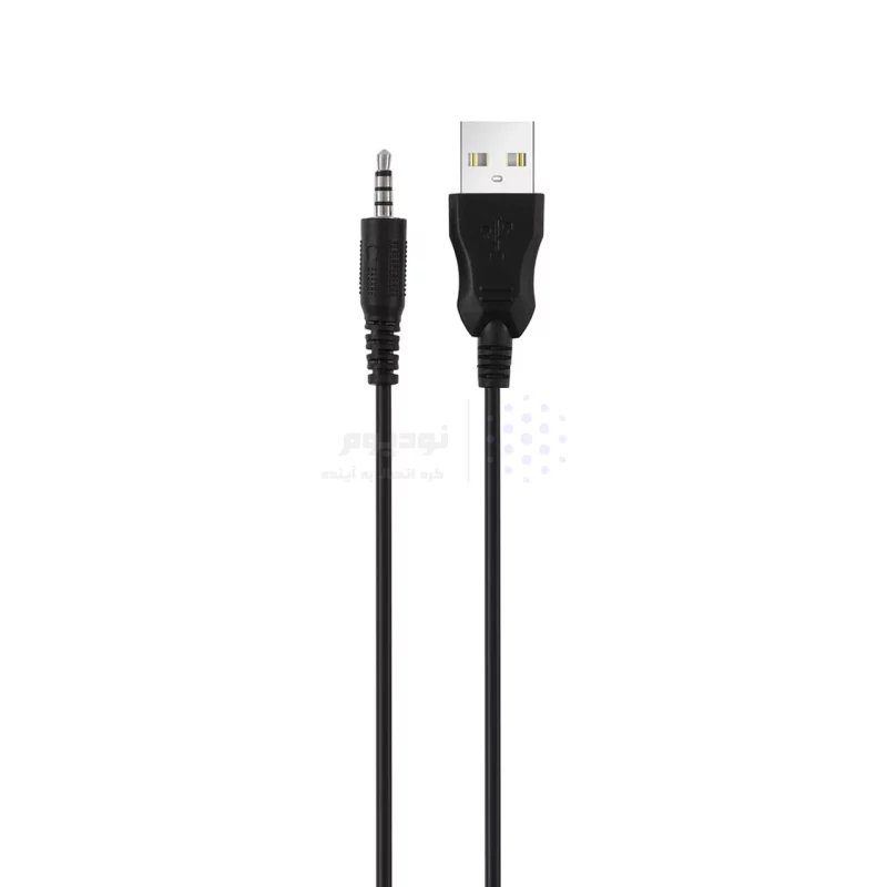 هدفون باسیم گیمینگ Yesido مدل EK03 ، با نورپردازی RGB - مشکی (گارانتی 18 ماه تعویض نیکان همراه) - تصویر 8