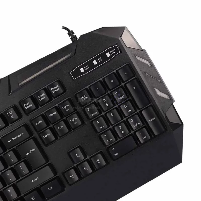 کیبورد باسیم گیمینگ Yesido مدل KB21 - مشکی (گارانتی 18 ماه تعویض نیکان همراه) - تصویر 5