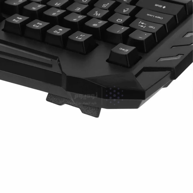 کیبورد باسیم گیمینگ Yesido مدل KB21 - مشکی (گارانتی 18 ماه تعویض نیکان همراه) - تصویر 6