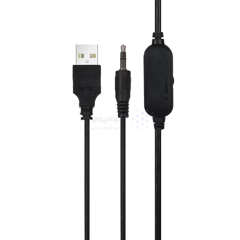 اسپیکر دوتکه رومیزی +DETEX مدل DS915 - مشکی - تصویر 5
