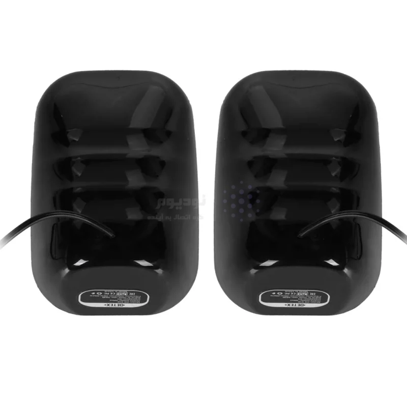 اسپیکر دوتکه رومیزی +DETEX مدل DS916 - مشکی - تصویر 4