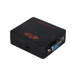 تبدیل DETEX+ VGA To HDMI - مشکی - تصویر 3
