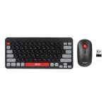 ماوس و کیبورد بی سیم +DETEX مدل DK704 - مشکی