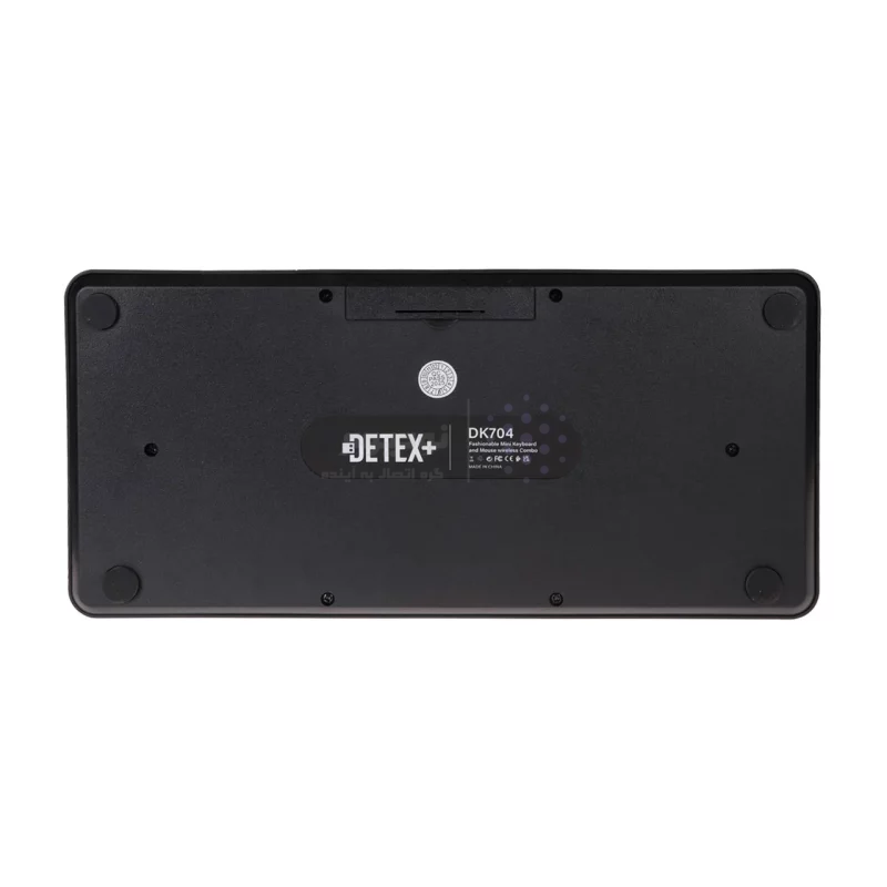 ماوس و کیبورد بی سیم +DETEX مدل DK704 - مشکی - تصویر 3