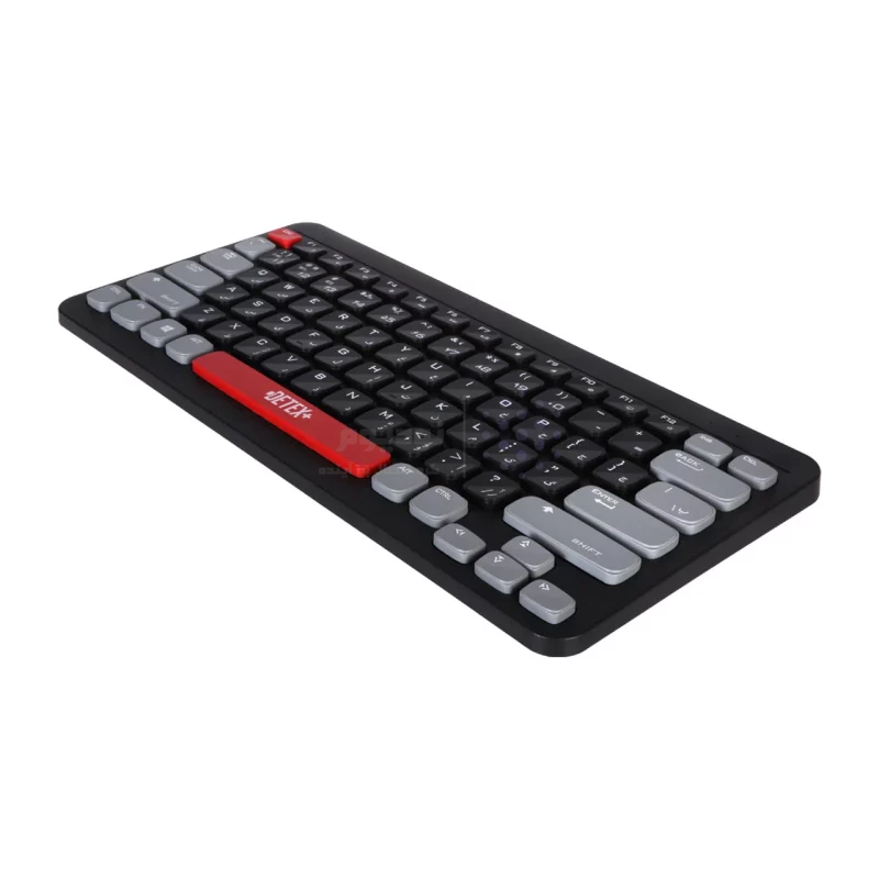 ماوس و کیبورد بی سیم +DETEX مدل DK704 - مشکی - تصویر 4
