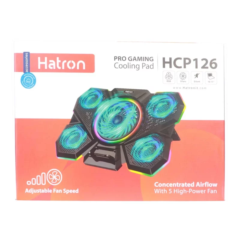 پایه خنک کننده لپ تاپ Hatron مدل HCP126 - تصویر 6