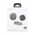 میکروفون بی سیم یقه ای Earldom Type-C مدل MC15C - مشکی - تصویر 6