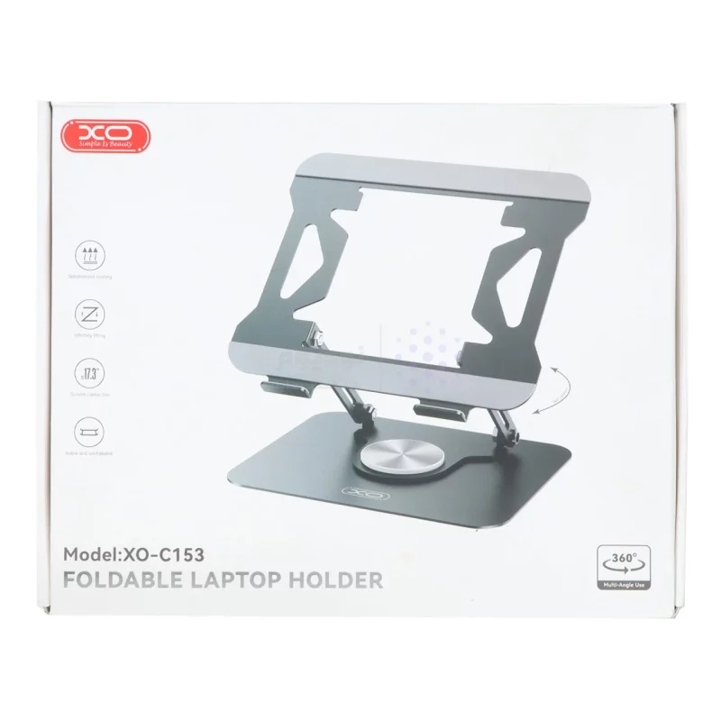 هولدر و پایه نگهدارنده رومیزی لپ تاپ XO مدل XO-C153 - مشکی - تصویر 4