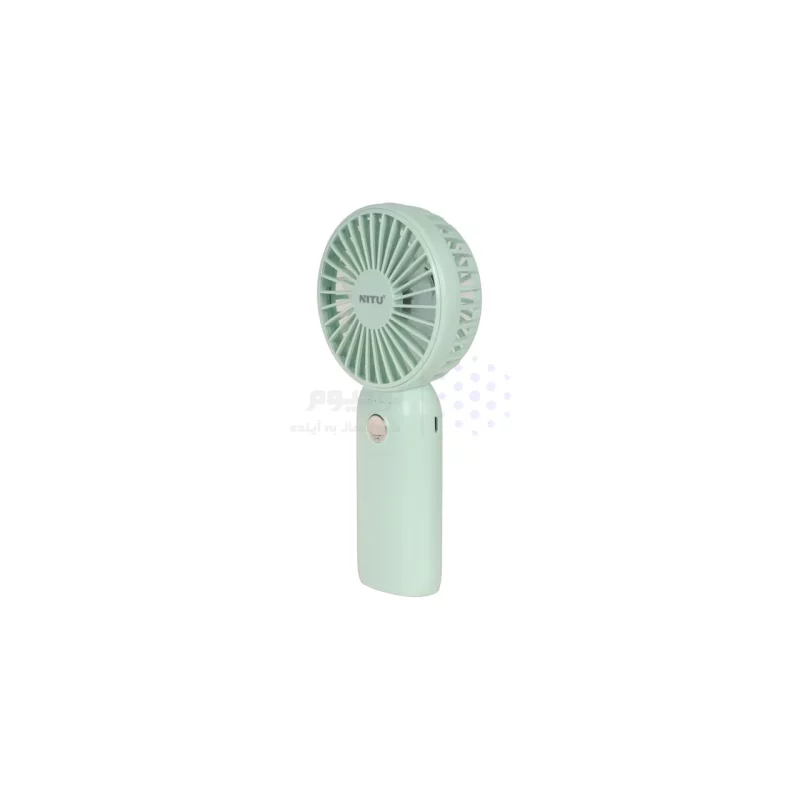 پنکه دستی قابل حمل Nitu مدل NF04 - سبز (گارانتی 18 ماه تعویض نیکان همراه) - تصویر 3