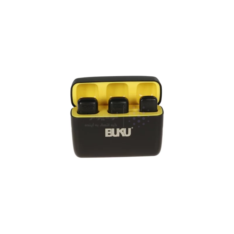 میکروفون بی سیم BUKU Type-C مدل LJ-007 - مشکی - MMS (گارانتی شش ماهه YA) - تصویر 3