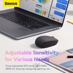 ماوس بی سیم Baseus مدل F01A B01055502833-00 - خاکستری - تصویر 8