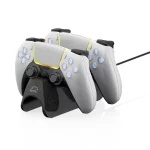 استند و شارژر دسته بازی TSCO PS5 مدل Blade Stand TGC12 - مشکی (گارانتی 18 ماهه تسکو) - تصویر 6