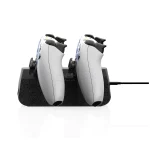استند و شارژر دسته بازی TSCO PS5 مدل Blade Stand TGC12 - مشکی (گارانتی 18 ماهه تسکو) - تصویر 7