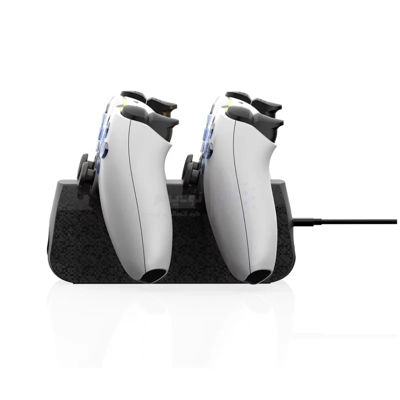 استند و شارژر دسته بازی TSCO PS5 مدل Blade Stand TGC12 - مشکی (گارانتی 18 ماهه تسکو) - تصویر 7