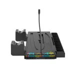 استند کنسول و شارژر دسته بازی TSCO PS5 مدل War Vault TGS16 - مشکی (گارانتی 18 ماهه تسکو)