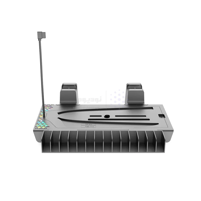 استند کنسول و شارژر دسته بازی TSCO PS5 مدل War Vault TGS16 - مشکی (گارانتی 18 ماهه تسکو) - تصویر 4
